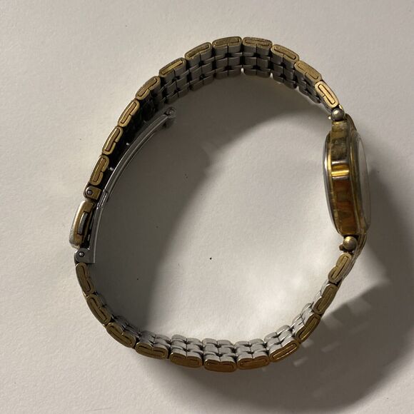 Givenchy Paris Diamond Quartz Watch Women's Gold Tone Bracelet - Picture 6 of 10